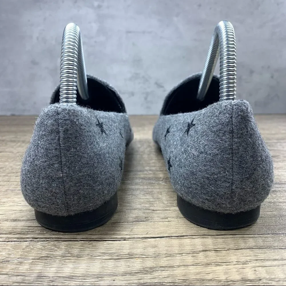 Keneth Cole Reaction “WELTON”  Gray/Black Stars Loafers~Size 7.5‎